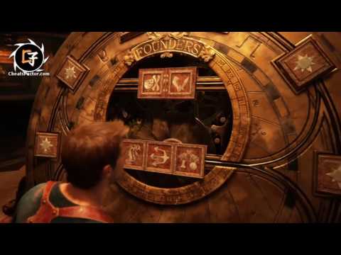 Uncharted 4: soluzione enigma dei quadri, ruota dei fondatori