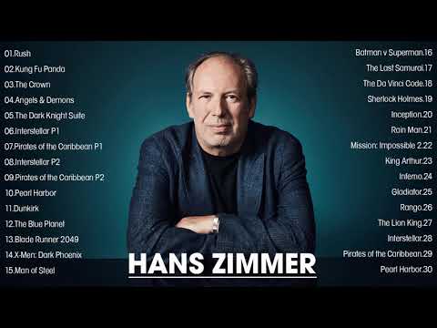 Best H A N S Zimmer Music - Most Beautiful Film Music - 3 Hours