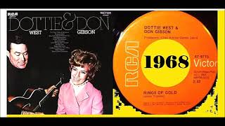Dottie West, Don Gibson - Rings of Gold