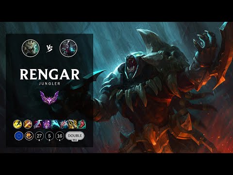 Rengar Jungle vs Ekko - EUW Master Patch 12.8