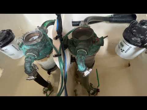 How to clean a raw water strainer or sea strainer on your boat