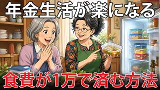 老後が楽になる、食費を１万円に抑える方法｜年金7万円台でも穏やかに暮らせる節約習慣