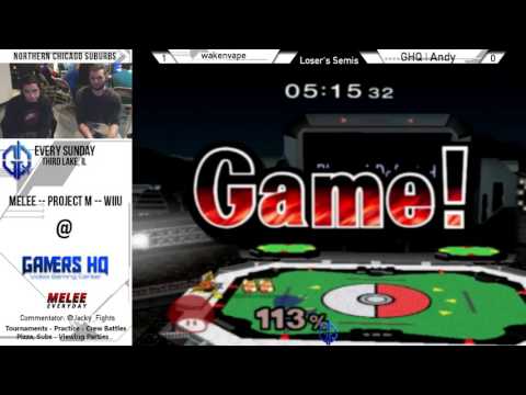 GHQ Weekly [1/31/16] - LS: wakenvape (Peach) vs. GHQ | Andy (Fox)