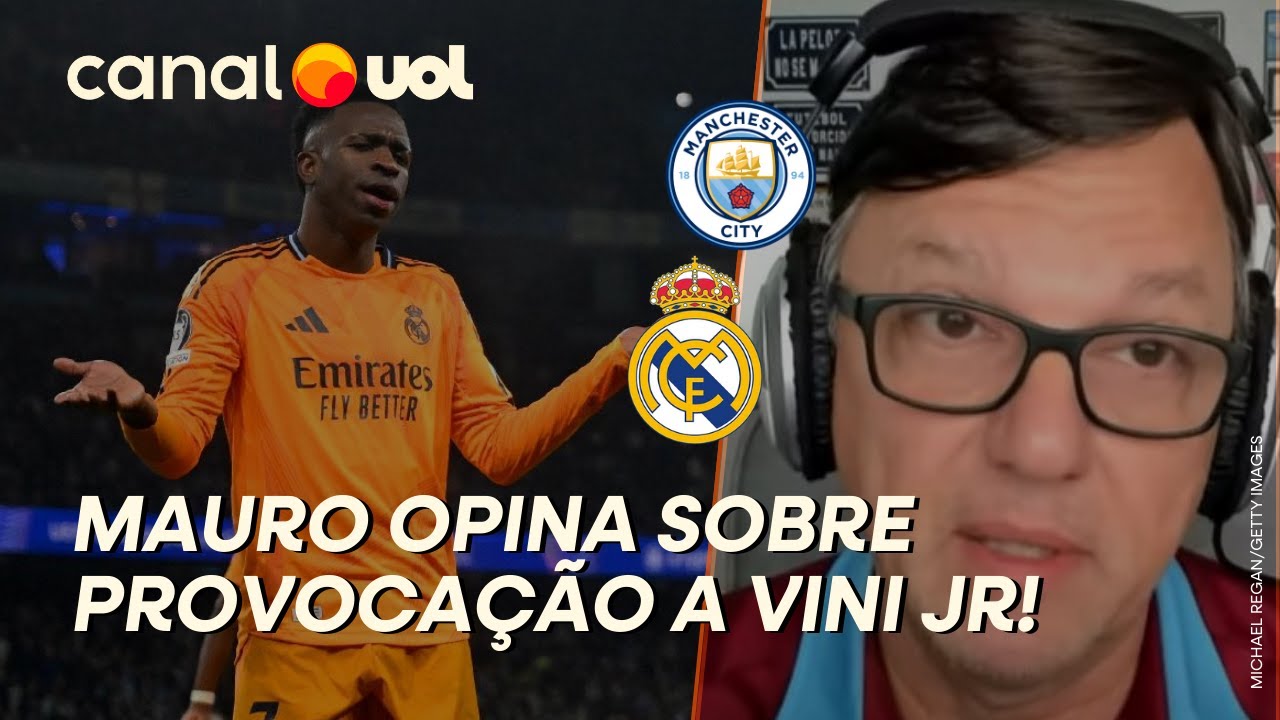 MAURO CEZAR: FUTEBOL INGLÊS DEVERIA CORRIGIR A SUA ARQUIBANCADA ANTES DE PROVOCAR VINI JR