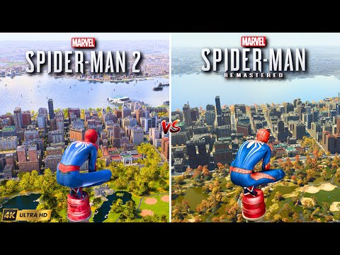 Spider-Man 2 vs Spider-Man Remastered | PC | Graphics and Details Comparison