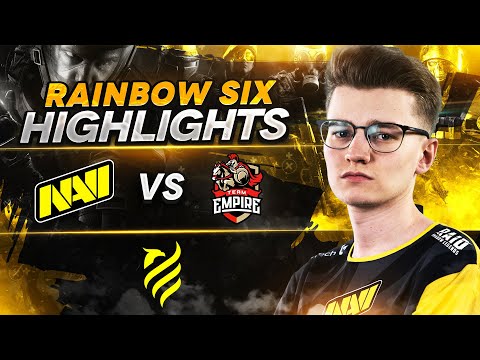 Rainbow Six Highlights: NAVI vs Team Empire @ European League 2021