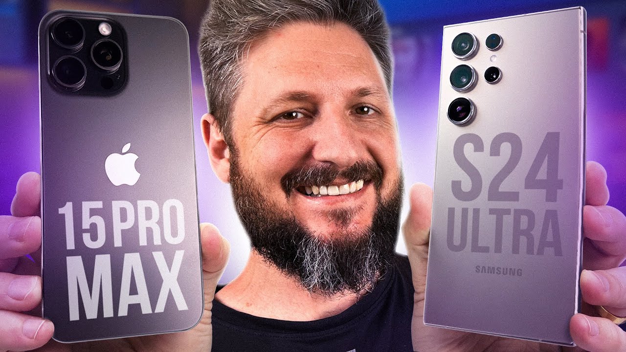 Comparativo Galaxy S24 Ultra vs iPhone 15 Pro Max: qual o melhor celular de 2024?