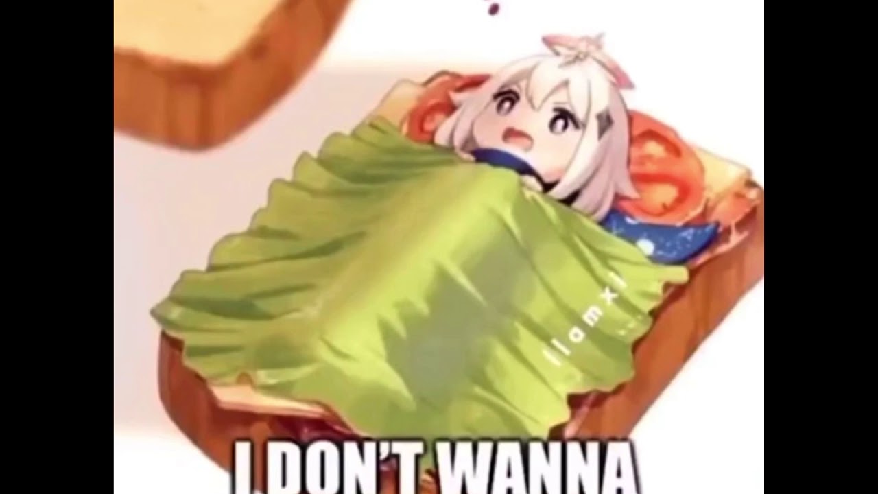 Noo I don’t wanna be a sandwich