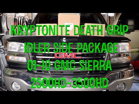 Kryptonite Death Grip Idler Side Package 01-10 GMC Sierra 2500HD-3500HD   HD 1080p