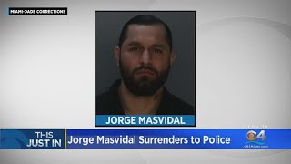 UFC Fighter Jorge Masvidal Booked Into Jail After Dust-Up With Colby Covington