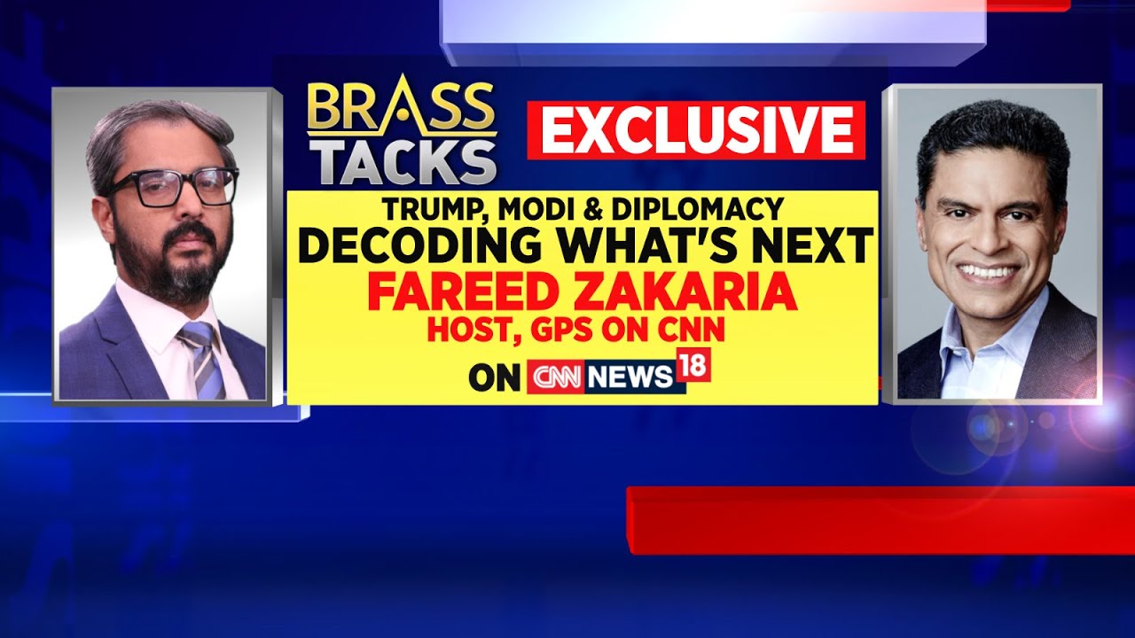 Trump Modi | CNN's  GPS, Host Journalist Fareed Zakaria Speaks On Trump, Modi And Diplomacy | News18