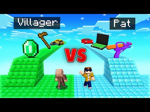 Pat SMARAGD vs. DIAMANT BRÜCKE KAMPF in Minecraft!