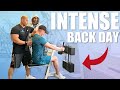 FULL RAW BACK DAY - Building a bigger back