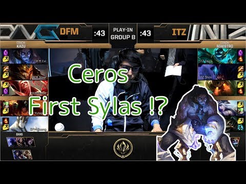 DFM(Ceros サイラス) VS ITZ(Shini レク=サイ) D3G1 - MSI 2019 Play-In Group B