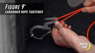 Nite Ize Figure9 Carabiner S černá
