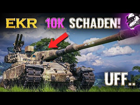 EKR - Trotz mieser DPM mal eben 10.000 Schaden mit dem Rinoceronte! [Wot - Gameplay - Deutsch]