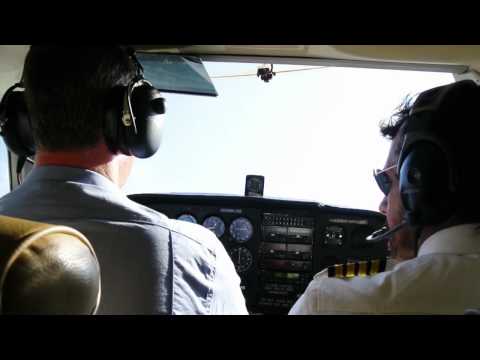 from the back seat of a cessna AMAZING