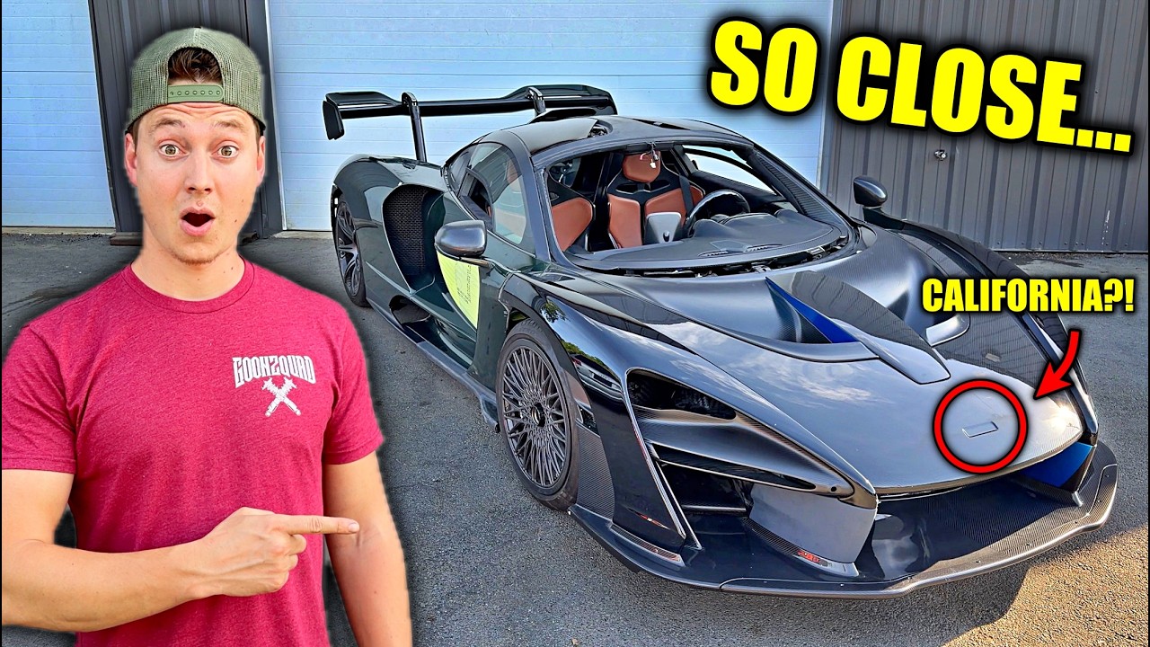 We're Finally Near The End...But Our McLaren Senna Has One Big Problem