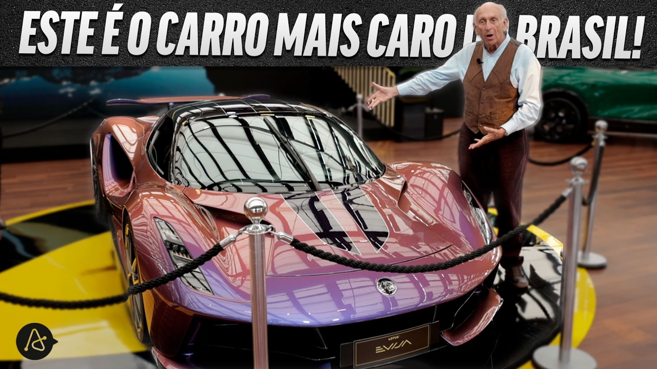 ESTE CARRO TEM O DNA DOS HERÓIS DA F1 BRASILEIRA: LOTUS ESTÁ NO BRASIL
