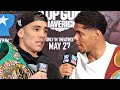 OSCAR VALDEZ VS SHAKUR STEVENSON - FULL FINAL PRESS CONFERENCE & FACE OFF VIDEO