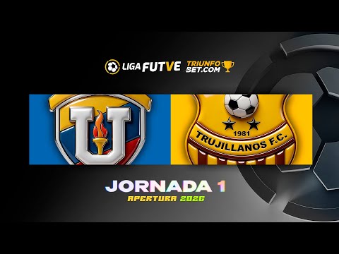 UCV vs. Trujillanos - Torneo Apertura 2026 - Jornada 1
