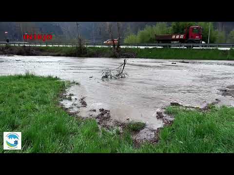 RIO BIANCO ESONDA STATALE DEL CAFFARO INTERROTTA.