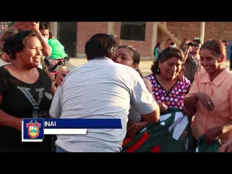 MDPN inaugura Pistas, Veredas y Areas Verdes en AA HH Pilar Nores