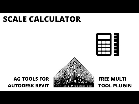Free Revit Plugin - AG Tools - Part 6 - Scale Calculator