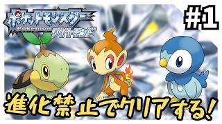 【縛りプレイ】ダイヤモンドを進化禁止でクリアする1【ポケモンDPt】