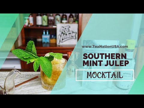 Tea Mocktail: Mint Julep