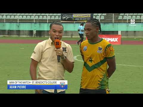 St. Benedict's Adam Pierre is the 'Man of the Match' vs Presentation College | SSFL 2024 | SportsMax