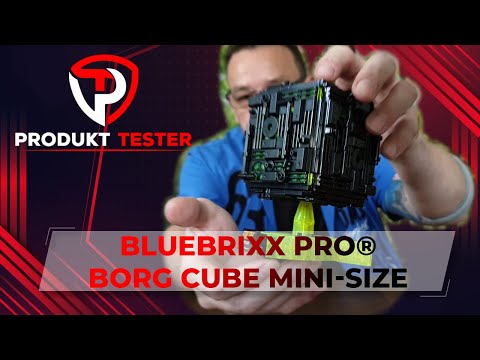 Produkttester Review Deutsch Bluebrixx®104170 Star Trek™ Borg-Kubus™ Borg Cube™ Mini-Size
