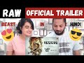 Raw (Beast) | Official Hindi Trailer Reaction | Thalapathy Vijay | Nelson | Anirudh | Dplanet Reacts