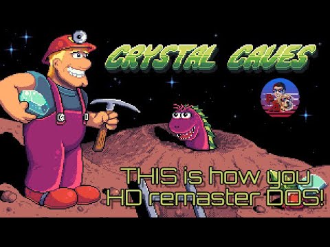THIS is how you do an HD DOS remaster! - Crystal Caves HD