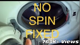 ✨ FRONT LOAD WASHER WON’T SPIN — FIXED IN 8 MINUTES ✨