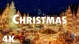 Christmas Atmosphere in the World’s Most Beautiful Cities | Festive Lights in 4K🎄✨