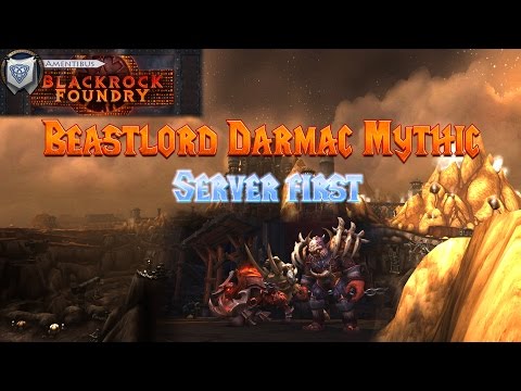 Amentibus - Mythic Beastlord Darmac Server First [Hunter POV]