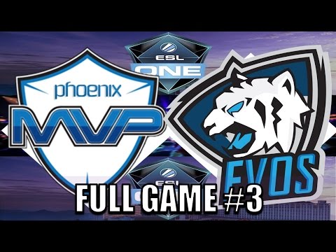 MVP Phoenix VS Team EVOS #3 | ESL One Genting | Dota 2 Full Game 7.14