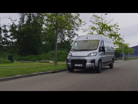 Thumbnail for 2024 Toyota PROACE MAX Comfort H2L3 BEV in Silver shadow Driving Video by Toyota ProAce Max