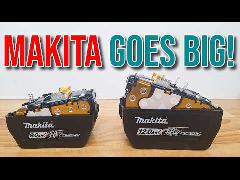 Makita 9Ah & 12Ah Batteries Take Makita 18v LXT Tools to the Next Level