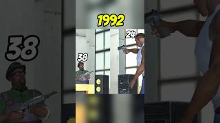 CJ &amp; Big Smoke Ages 1992 vs 2026 😳  GTA San Andreas  #gta #gtasanandreas #gaming