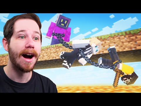 Minecraft, BUT We're Chained Together!