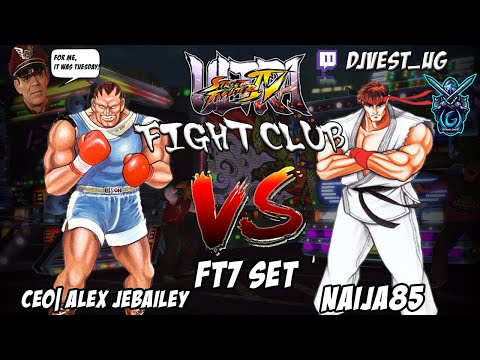 USF4 Fight Club Exhibition Series - CEO| Alex Jebailey VS Naija85 FT7 Set