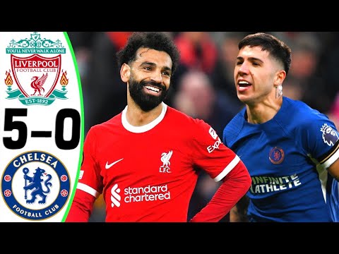 Liverpool vs Chelsea 5-0 - All Goals and Highlights - 2024 🔥 SALAH