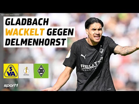 SV Atlas Delmenhorst - Borussia Mönchengladbach | Tore und Highlights | DFB-Pokal 1. Runde