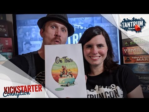 On Tour Board Game Preview - YouTube