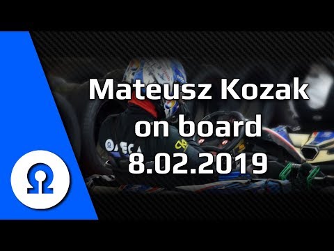 Cartmax Lublin 8.02.2019 Mateusz Kozak on board SWS
