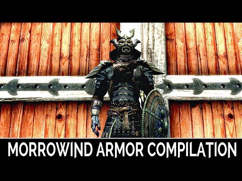 Skyrim Special Edition: ▶️Morrowind Armor Compilation Standalone◀️ Mini Mod Showcase
