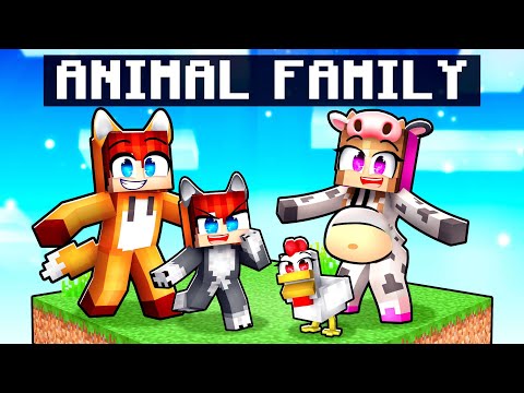 SHOCKING: Gracie's Animal Twins in Minecraft!