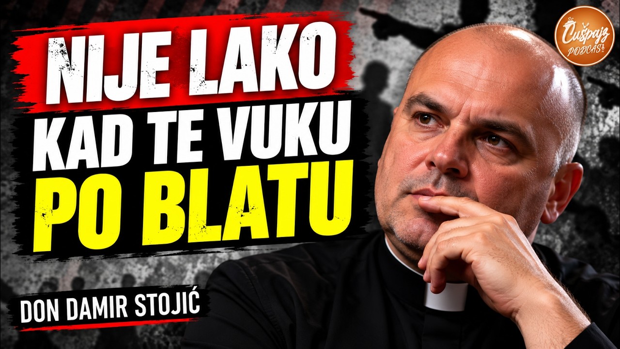 DON DAMIR STOJIĆ - Svećenici moraju biti u medijima -PODCAST ČUŠPAJZ